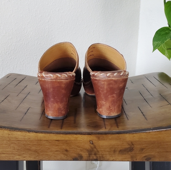  Frye Charlotte Ring Mule Clogs - Picture 4 of 8